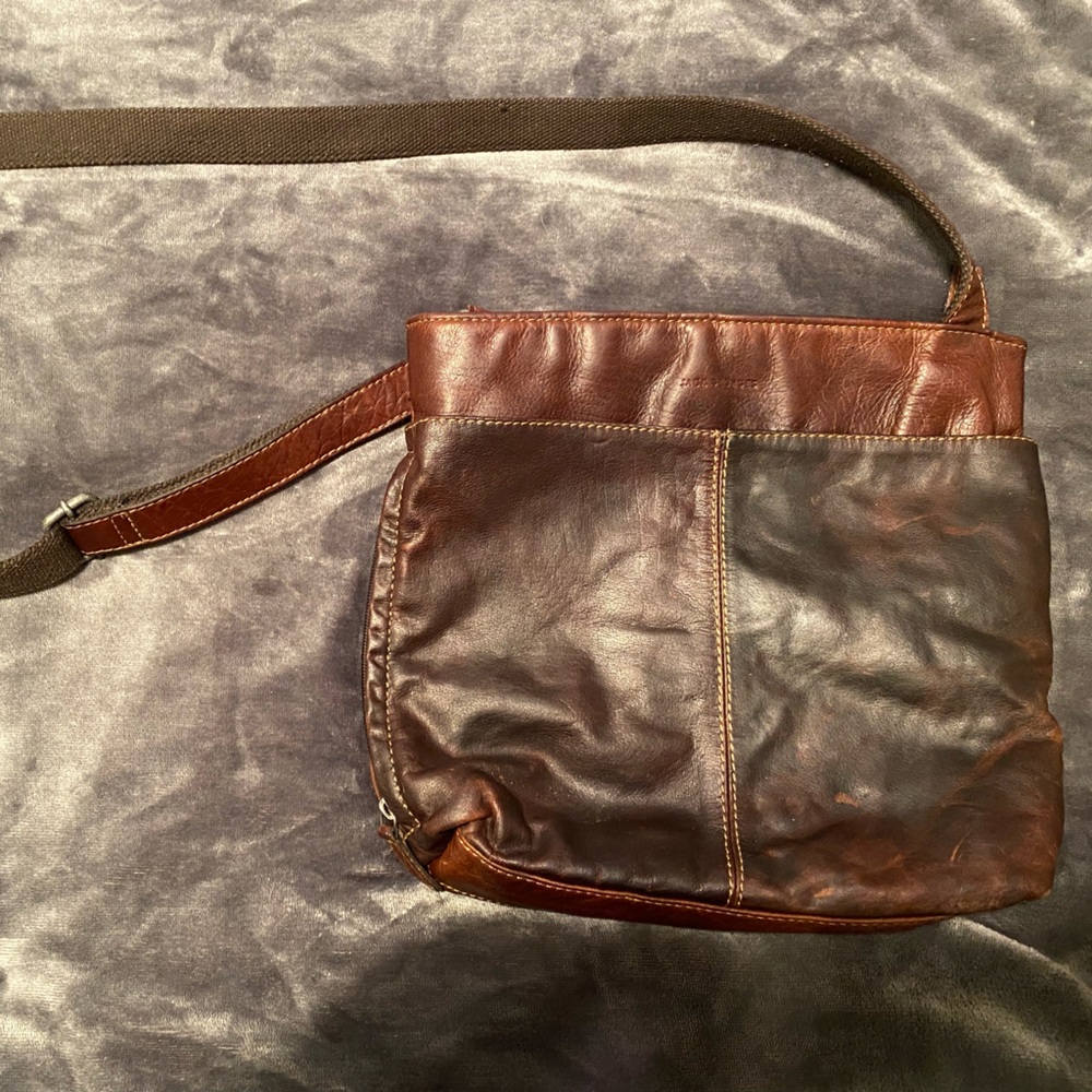 Jack George’s Brown Leather Crossbody